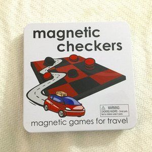 Magnetic Checkers Travel Set NEW - Bundle Only Item